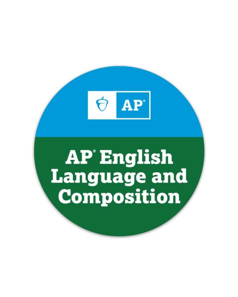 AP English Language and Composition Sticker - Packs of 25