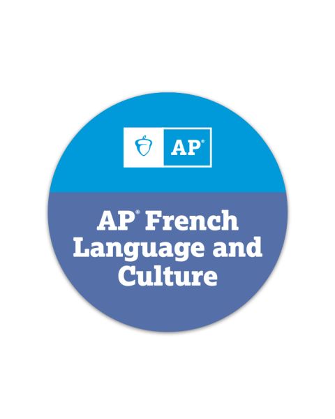 AP French Language and Culture Sticker - Packs of 25