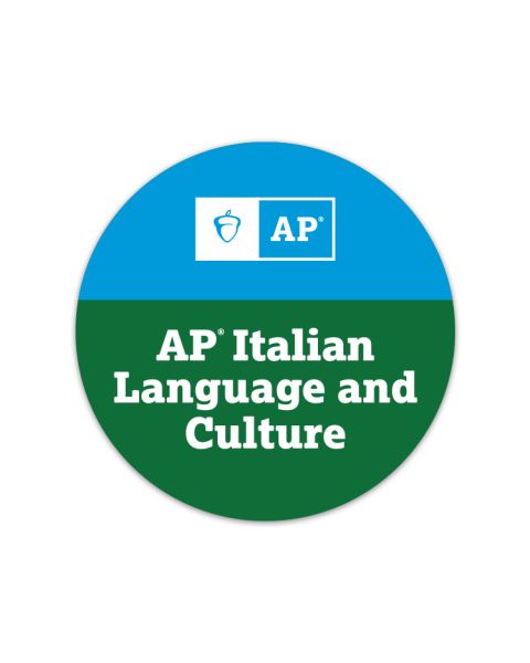 AP Italian Language and Culture Sticker - Packs of 25