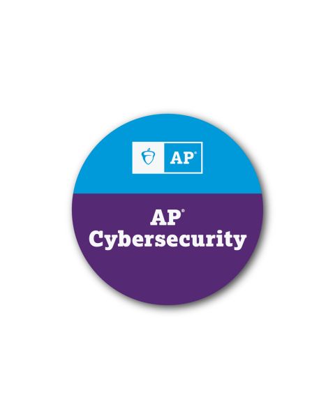 AP Cybersecurity Sticker - Packs of 25