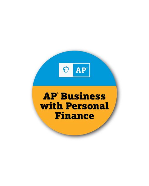 AP Business with Personal Finance  Sticker - Packs of 25